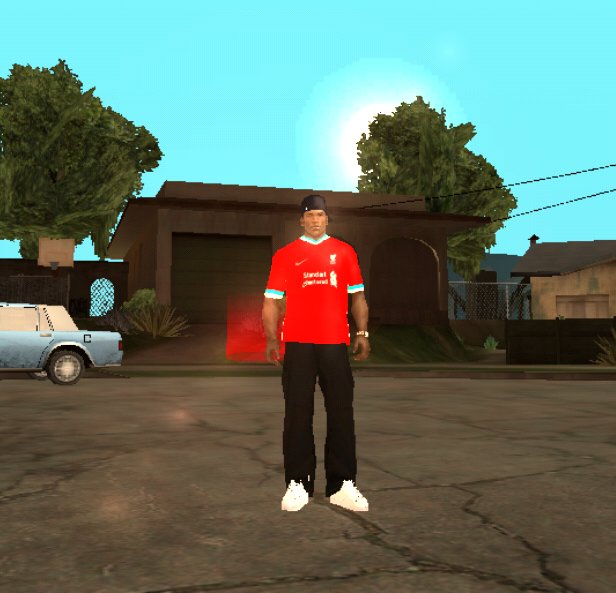 GTA San Andreas Blusas Liverpool Nike 2020 2021 Mod GTAinside